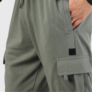 Vente chaude Hommes Joggers Performance Élégant Pantalon De Sport Confortable Avec Couture Intentionnelle Placement Solide Motif Tie Dye Technique - Product Image 4