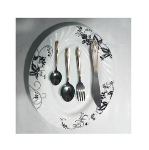 2025 nouveauté ensemble de couverts en acier miroir personnalisé couverts en bois massif fabriqués à la main avec finition polonaise en vente - Product Image 1