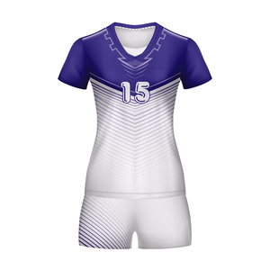 Uniforme de Voleibol Unisex de Poliéster, Transpirable y de Secado Rápido, de Alta Calidad, Personalizable OEM, MOQ Bajo - Product Image 1
