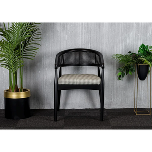 เก้าอี้รับประทานอาหารทำจากไม้สไตล์เฮซาลันร่วมสมัยเฟอร์นิเจอร์ทำด้วยมือคุณภาพระดับพรีเมียมสำหรับพื้นที่พักผ่อน - Product Image 3