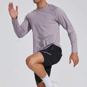 Custom Men's Clothing Sport Athletic Workout <b>Tshirt</b> Men'S <b>Long</b>-Sleeve Compression Shirt Under Base-Layer Running Gym T-Shirts - Product Image 5
