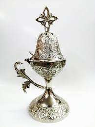 Quemador de Incienso Árabe Mubkhar, Regalo de Oficina, Incensario, Quemador de Incienso Oud Bakhoor, Quemador de Vidrio - Product Image 2