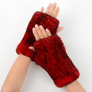 Guantes sin Dedos de Poliéster de Alta Calidad para Mujer, para Esquí, Ciclismo y Actividades al Aire Libre, Antibolitas, Suaves, Elásticos y Cálidos - Product Image 3