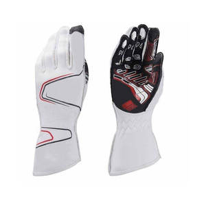 Ergonomic Leather Kart Racing <b>Gloves</b> with <b>Touchscreen</b> Compatibility Providing Maximum Comfort and Convenience - Product Image 1