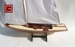 Gia Nhien Fabricante Aprueba Diseño Personalizado Bajo MOQ Houten Pampus Color Madera Artesanía modelo barco Velero DE MADERA - Product Image 3