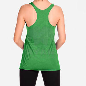 Débardeur pour femme respirant et à séchage rapide, éco-responsable, avec logo frontal, fabriqué au Pakistan, vente directe usine, best-seller, nouvelle arrivée - Product Image 2