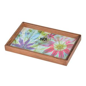 Plats de service pour boissons et petits déjeuners Plateaux de service en bois portables Dernier design fait à la main Vaisselle de restauration Plateau de service - Product Image 6