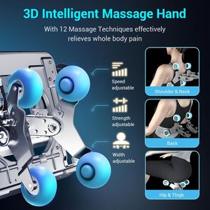 Sillón de Masaje Moderno Totalmente Automático para Uso Doméstico, con Gravedad Cero, Inteligente, para Personas Mayores, Relaja tus Músculos - Product Image 5