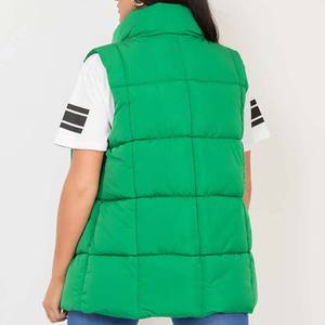 Nuevo Chaleco Acolchado Sin Mangas para Mujer, con Logotipo Personalizado, Ajustado, con Cuello Alto, Cortavientos y Transpirable - Product Image 5