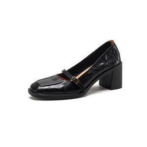 Nouvelles sandales à talons confortables pour femmes, chaussures tendance polyvalentes, talons hauts décontractés, élégance rétro, chaussures de marche pour femmes - Product Image 1