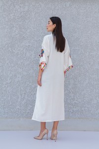 Hot Sell New <b>Long</b> Sleeve Islamic Clothing <b>Dress</b> Maxi Robe Embroidery Kimono for Ladies Front Open Abaya Turkish Kaftan <b>Cardigan</b> - Product Image 5