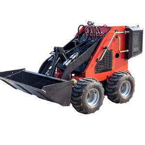 Ready to Ship Quality Sales New Mini Wheel Skid Steer Loader with 13.5HP Power rato Gas <b>Engine</b> TWO YEARS WARRANTY - Product Image 1