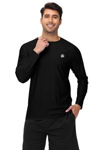 ชุดออกกำลังกายแขนยาวสำหรับผู้ชายผ้าสแปนเด็กซ์แห้งเร็วพิมพ์ลาย - Product Image 6