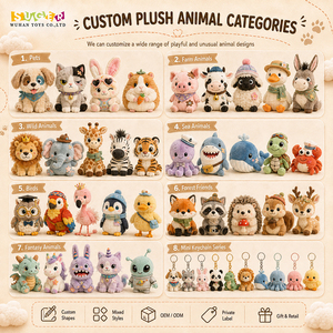 Peluche e Portachiavi Personalizzati di Tendenza per Box a Sorpresa |   OEM ODM, Materiali Ecologici, MOQ Flessibile, Tempi di Consegna Rapidi - Product Image 3