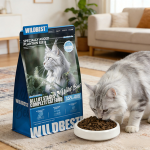 Nourriture complète pour chats Petop, toutes les étapes de vie, haute teneur en protéines, 35 % de canard frais, sans céréales, soin urinaire, faible teneur en cendres, santé digestive, 2 kg - Product Image 3