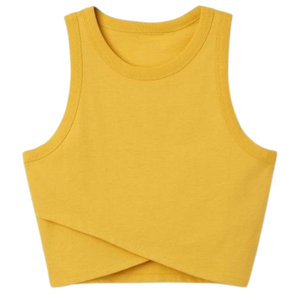 Camiseta sin mangas de algodón para mujer, venta al por mayor, tela transpirable suave, calidad superior, ligera, informal, moda de verano - Product Image 3