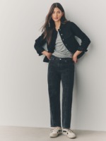 Veste en jean déchirée pour femme, coupe ample boutonnée, décontractée, écologique, résistante à la décoloration, automne/hiver printemps, couleur bonbon