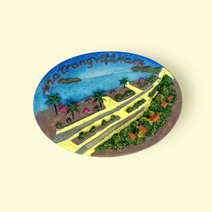 Les aimants flottants artistiques du Vietnam de haute qualité affichent un artisanat en résine de style artificiel avec des vues magnifiques - Product Image 6