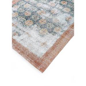 Tapis en laine noué à la main, gris et noir, à motifs floraux abstraits, rectangulaire, moelleux, pour salon et couloir, Pae-1317 - Product Image 2