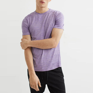 T-shirt pour homme, vêtement de sport, de fitness, d'athlétisme, de course à pied, avec logo personnalisé, tendance, vente en gros, été 2023 - Product Image 1