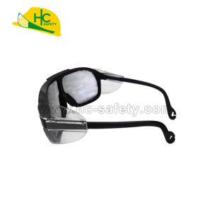 Lunettes de sécurité industrielles en treillis métallique P431-1 pour équipes de chantier extérieures avec lentille ventilée, légères et confortables - Product Image 4