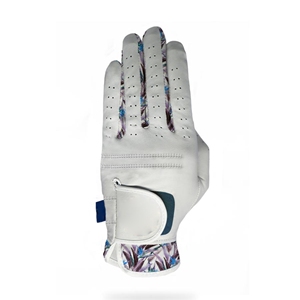 Gants de golf sur mesure de qualité supérieure en cuir Cabretta, design hybride en PU, avec marquage - Product Image 1