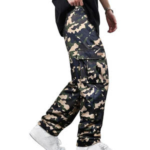 กางเกงขาสั้นผ้าคอตตอนหลายกระเป๋าสำหรับผู้ชายกางเกงกีฬากางเกงผ้าคอตตอนแบบลำลองกางเกงคาร์โก้100% คุณภาพสูงสำหรับฤดูร้อน - Product Image 4