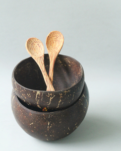 Tazones de Arroz de Cáscara de Coco de Calidad de Exportación, Hechos a Mano, Ecológicos, de 13-16 cm con Cuchara, Vietnam, Bajo MOQ, RTS, Regalos Empresariales - Product Image 3