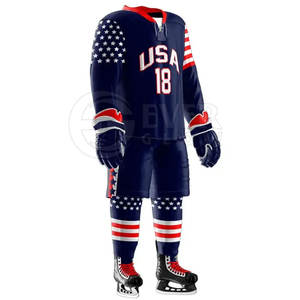Services OEM vente en gros nouveauté haute qualité 2023 maillot de hockey sur glace maillots de sport pour hommes vêtements de sport - Product Image 5