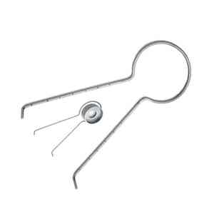 Marcador de Reducción de Senos McKissock Keyhole, Juego de Instrumentos de Cirugía Plástica Manual de Acero Inoxidable, Certificado CE Clase I - Product Image 2