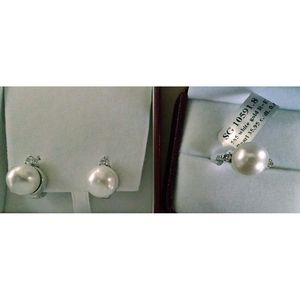 Juego de Aretes de Perlas - Product Image 1