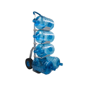 High Load Capacity Bottle Carrier Aluminium Trolley for Transportation of 5 Gallon Bottles - Product Image 1