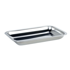 Fabriqué en usine en acier inoxydable manuel haute qualité chirurgical professionnel Logo personnalisé plateau de laboratoire médical certifié CE classe I - Product Image 2