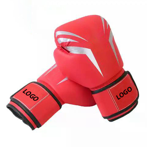 High Quality PU Leather Training Boxing Gloves <b>Comfortable</b> Design with Custom Logo Factory Direct Sale MMA Glove Leather Boxing - Product Image 5