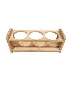 Spice <b>Racks</b> <b>Wooden</b> Spice Jar Seasoning Holder Organizer Spice Storage Shelf for Kitchen Pantry and Cabinet Counter - Product Image 1