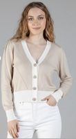 Cárdigan de Punto Irmak Kerekli para Mujer, Cárdigan de Punto con Botones de Perla, Conjunto de Cárdigan de Punto, Chándal para Mujer, Informal, Holgado