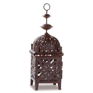 Golden <b>Moroccan</b> Candle Hanging <b>Lantern</b> Castle <b>Lantern</b> Festival Celebration Eid Mubarak Ramadan Decoration Party Supplies - Product Image 1