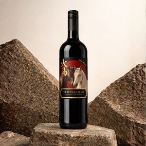 Fire Horse - Vin rouge Tempranillo |   100% Tempranillo 13-13,5% ABV 750ml |   Vin rouge espagnol - Product Image 2