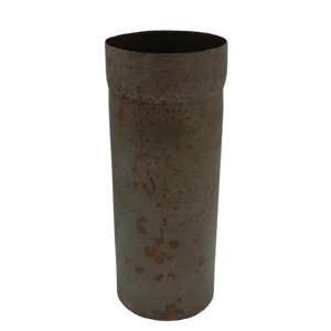 Florero soldado de hierro, acabado Natural, maceta rústica de tamaño estándar para sala de estar y decoración del hogar hecha a mano - Product Image 3