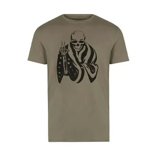 Pakistán Venta directa de fábrica Top llegada mejores hombres pantalla impresa camiseta diseño sólido impresión personalizada camisetas de los hombres - Product Image 1