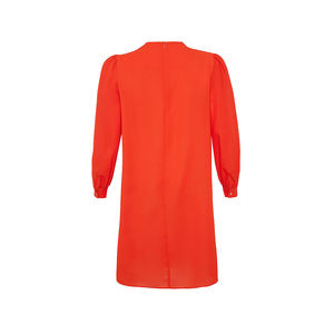 เสื้อคลุมวิสโคสทรงหรูหราพร้อมดีเทลสีคอรัลด้านหน้า - ไซส์เดียว ลายเรียบ - Product Image 3