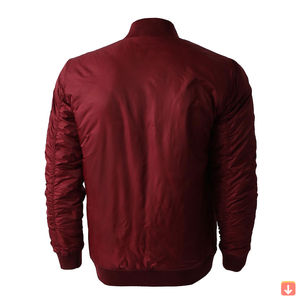 Artículo superventas 2024 chaquetas bomber de invierno de moda personalizadas para hombre tela de alta calidad con decoración de bolsillo precio al por mayor - Product Image 2
