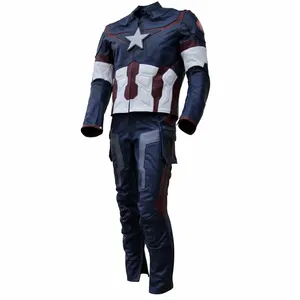 OEM ODM Service Latest Style Motorbike Suit Custom Made Motorcycle Leather Race Suit Biker Racing Suit For Men's