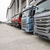 Camion benne Howo d'occasion, poids lourd chinois, 10 roues, 50 tonnes, 6x4, transmission automatique, conduite à gauche, diesel, émission Euro 3