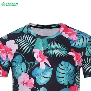 เสื้อยืดผู้ชายผ้าฝ้าย 100% สวมใส่สบาย ทรงคลาสสิก เหมาะสำหรับใส่ทุกวัน สไตล์ลำลอง ใส่เที่ยวหน้าร้อน ระบายอากาศได้ดี คอกลม แฟชั่น Behram - Product Image 4
