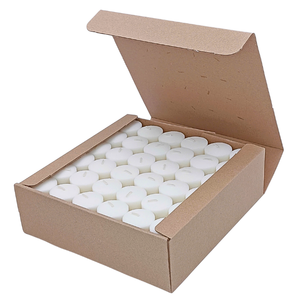 Bougies votives en cire de palme de haute qualité temps de combustion de 8 heures décor à la maison personnalisé fabriqué au Vietnam pour les fêtes de mariage et du nouvel an - Product Image 5