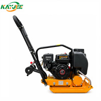 Compacteur à plaque vibrante Honda Gx160 Loncin à moteur essence pour terrassement et compactage de sol
