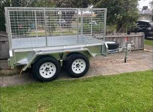 Remolque Eléctrico con Volquete de Nuevo Diseño 2024, Plataforma de Acero 8x5, Caja de Almacenamiento, Capacidad de 1300 kg, Eje AL-KO, Remolque Utilitario de Carga Eléctrico - Product Image 6