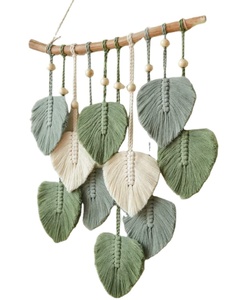 Macrame Door <b>Curtain</b>, Handmade Macrame Window <b>Curtain</b> , Outdoor Backyard Party Home Decor OEM Made in Vietnam - Product Image 1