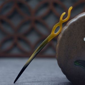 NATURAL HECHO A MANO PULIDO CUERNO DE BUFALO ACCESORIOS PARA EL PELO Horquilla para el cabello Pasadores Clips para joyería Matiss Hair Styling - Product Image 1